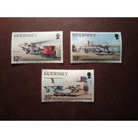 Великобритания 1989 г.Остров Гернси. 50-летие аэропорта Гернси ./п-1/