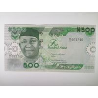 Нигерия 500 UNC c рубля