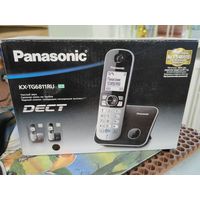 Телефон стандарта DECT PANASONIC KX-TG6811RUB