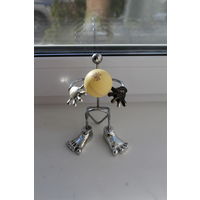 Шарик для настольного тенниса. СССР. синее клеймо