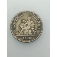 Франция  50  сантимов 1926 года .