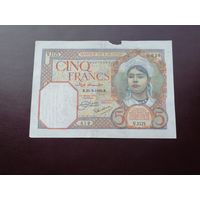 Алжир 5 франков 1926