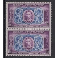 Новая Зеландия 1940** Династия британских монархов Георг VI
