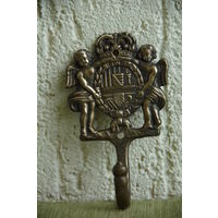 Вешалка - крючок латунный