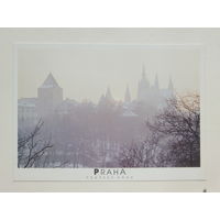 Чехия зимняя Прага   10х15 см