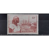 РАСПРОДАЖА ФРАНЦИЯ 1947г. Гваделупа. Чист*