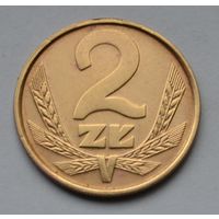 Польша, 2 злотых 1986 г.