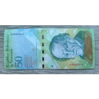 Werty71 Венесуэла 50 боливаров 2013  UNC банкнота