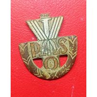 Значок РОS,довоенная Польша,до 1939г.