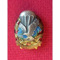 Знак 103 воздушно-десантная витебская бригада. Витебск. ВДВ. Доблесть и мастерство.