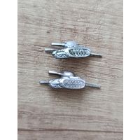 Эмблемы на погоны танковые войска СССР