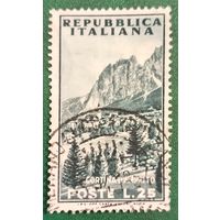 Италия 1953. Горный пейзаж Кортина Дампеццо