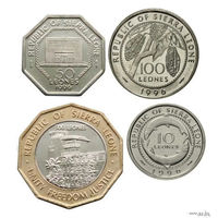 Сьерра-Леоне набор монет 10-50-100-500 леоне. Предложи свою цену или обмен!