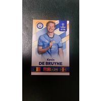 Карточка Лига Чемпионов, де Брюйне, Манчестер Сити.