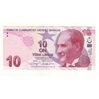 Турция. 10 лир 2009 года