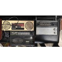 Лот. 3 магнитофона СССР.