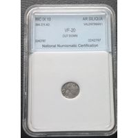 Силиква, серебро. Слаб