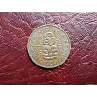 1/2 пенни Новая Зеландия 1960 г.