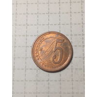 5 сентимо Венесуэла 2007 год