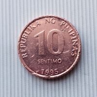 10 сентимо 1995 года Филиппины. Республика Филиппины.