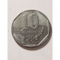 Коста Рика 10 колон 1985