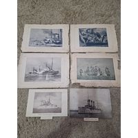 Страницы из старой книги Русский флот