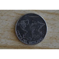 Ватикан 100 лир 1985