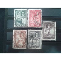 Нигерия, колония Англии, 1936. Стандарт, пейзажи