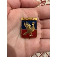 Суздаль ЗНАЧОК С РУБЛЯ