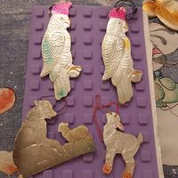 Картонаж ёлочная игрушка