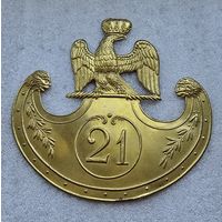 Накладка, знак, горжет, бляха, киверная плита. Война 1812. С 1 рубля #7