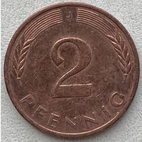 Германия 2 пфеннига 1984 г. J