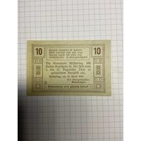 10 геллеров (нотгельды) Австрия.-2512