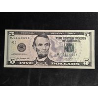 США 5 долларов 2013 Unc