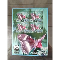 Распродажа.    Аутитаки  2008 м/лист  бабочки
