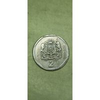Марокко 2 дирхам 2002