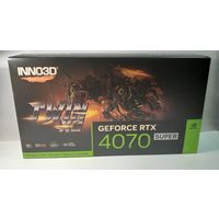 Коробка от видеокарты INNO3D GF RTX 4070  SUPER 12Gb