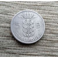 Werty71 Бельгия 5 франков 1948