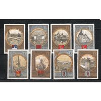 СССР-1978, (Заг.4838-4845)  ** , Спорт, ОИ-1980 в Москве, Золотое Кольцо