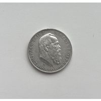 БАВАРИЯ  5 марок 1911 г.