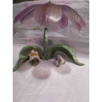 Две  фигурки эльфов+Цветочный зонтик одним лотом(3 ед.).Шляйх(Германия),оригинал