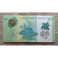 Werty71 Никарагуа 10 кордоба 2019 UNC банкнота