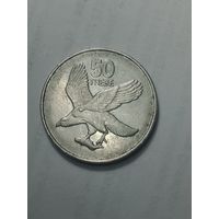 Ботсвана 50 тхебе  1998 года .