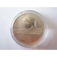 Швейцария. 5 франков. Стрелковый Фестиваль Фрибург. 1881 г. Оригинал.
