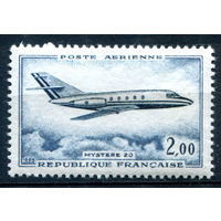 Франция - 1965г. - авиация, авиапочта - 1 марка - полная серия, MH [Mi 1514]. #2-Fr-37-A-2
