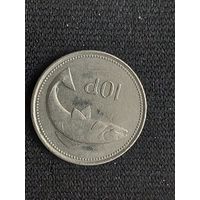 10 пенсов ирландия 1993