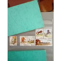 Фауна на почтовых марках