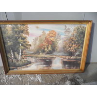 Картина Пейзаж репродукция 90-е г.С рубля.