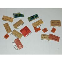 Конденсаторы и микросхемы СССР