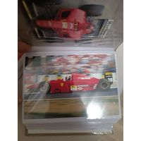 Вся коллекция фотокарточек Ferrari от panini 72 шт